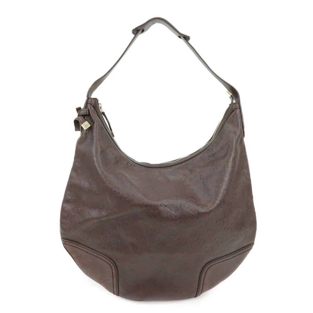 Gucci Princy Guccissima Hobo Bag Brown